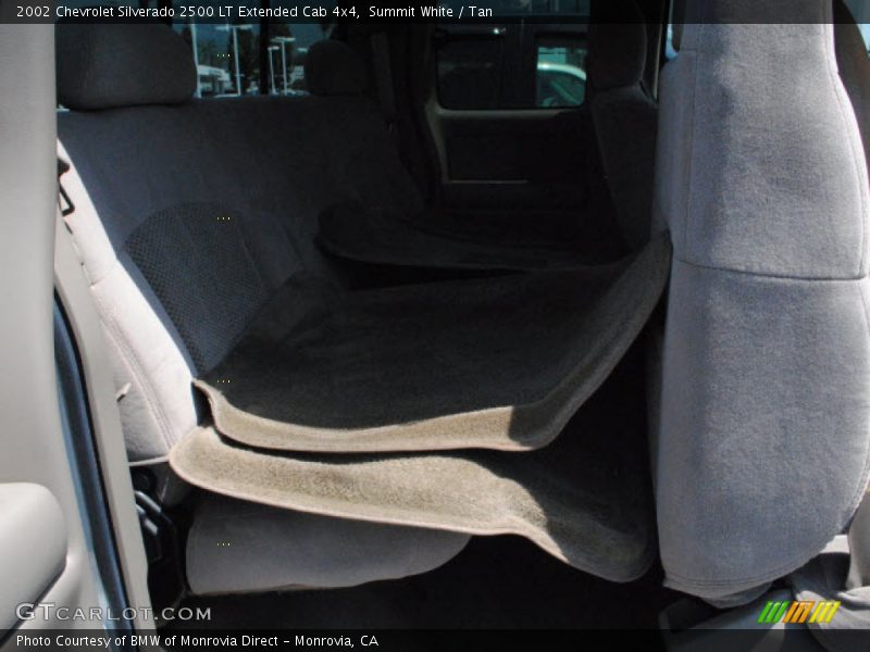 Summit White / Tan 2002 Chevrolet Silverado 2500 LT Extended Cab 4x4
