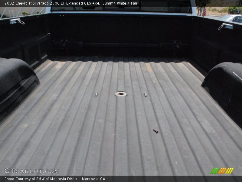 Summit White / Tan 2002 Chevrolet Silverado 2500 LT Extended Cab 4x4