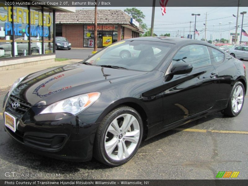 Bathurst Black / Black 2010 Hyundai Genesis Coupe 2.0T