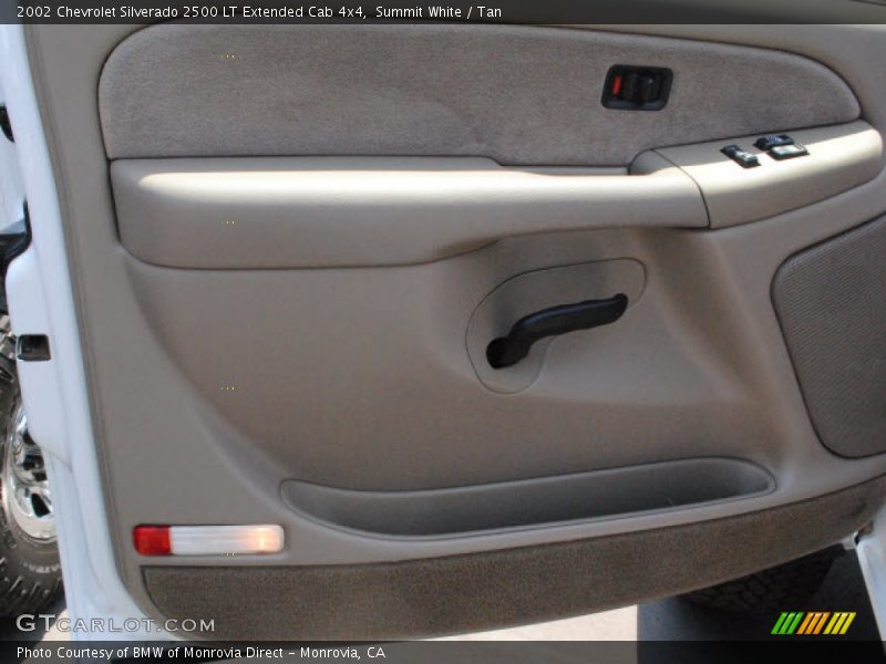 Summit White / Tan 2002 Chevrolet Silverado 2500 LT Extended Cab 4x4