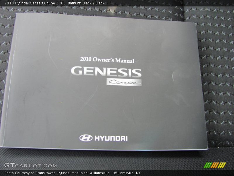 Bathurst Black / Black 2010 Hyundai Genesis Coupe 2.0T