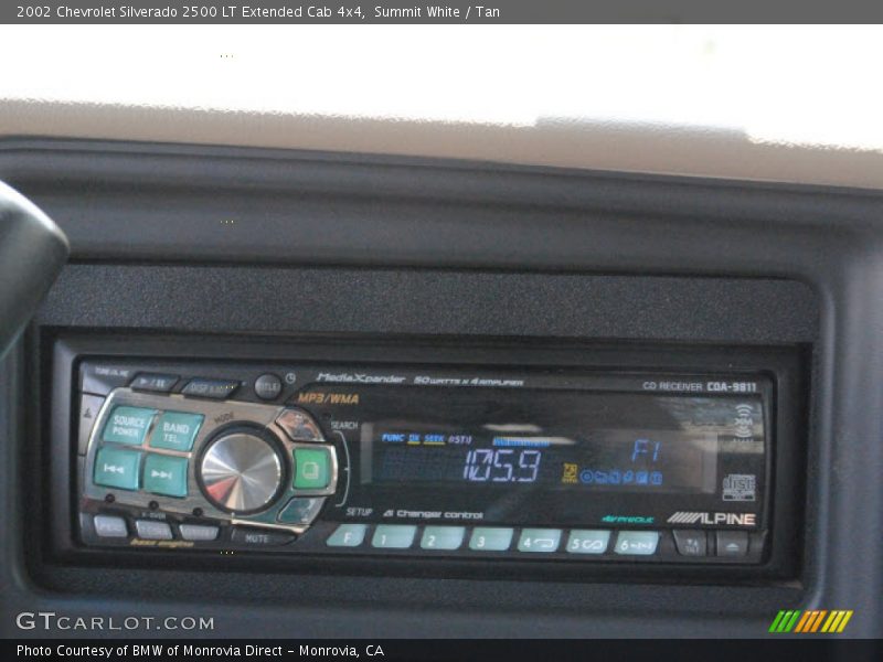 Summit White / Tan 2002 Chevrolet Silverado 2500 LT Extended Cab 4x4