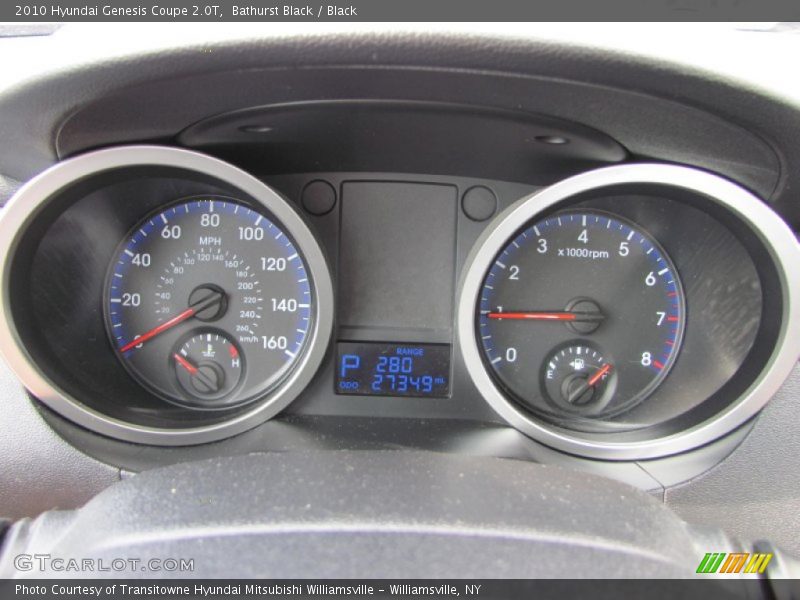 Bathurst Black / Black 2010 Hyundai Genesis Coupe 2.0T