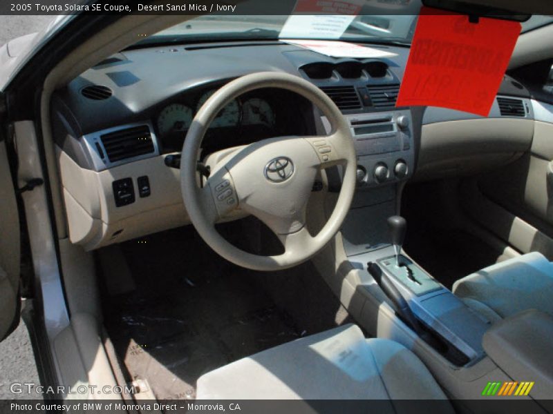 Desert Sand Mica / Ivory 2005 Toyota Solara SE Coupe