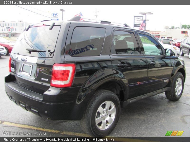 Black / Charcoal 2008 Ford Escape Limited 4WD