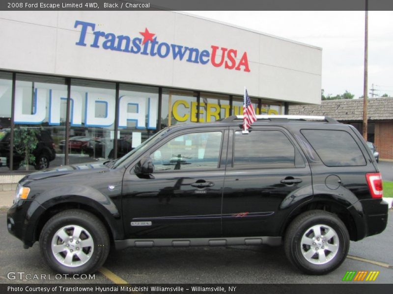 Black / Charcoal 2008 Ford Escape Limited 4WD