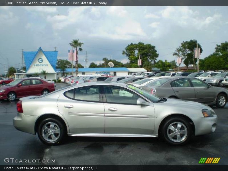 Liquid Silver Metallic / Ebony 2008 Pontiac Grand Prix Sedan