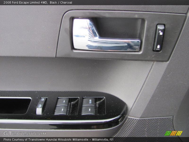 Black / Charcoal 2008 Ford Escape Limited 4WD