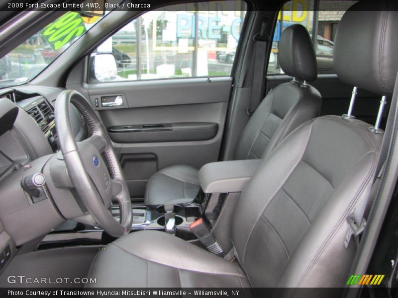 Black / Charcoal 2008 Ford Escape Limited 4WD