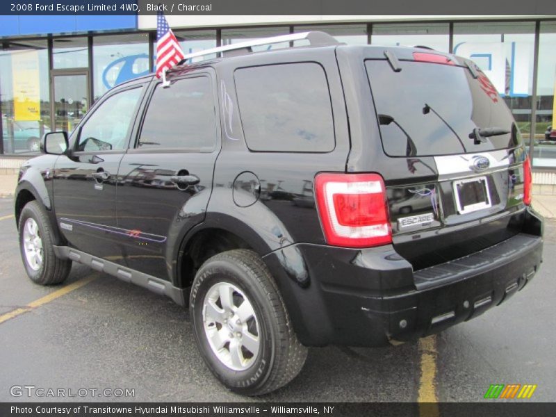Black / Charcoal 2008 Ford Escape Limited 4WD