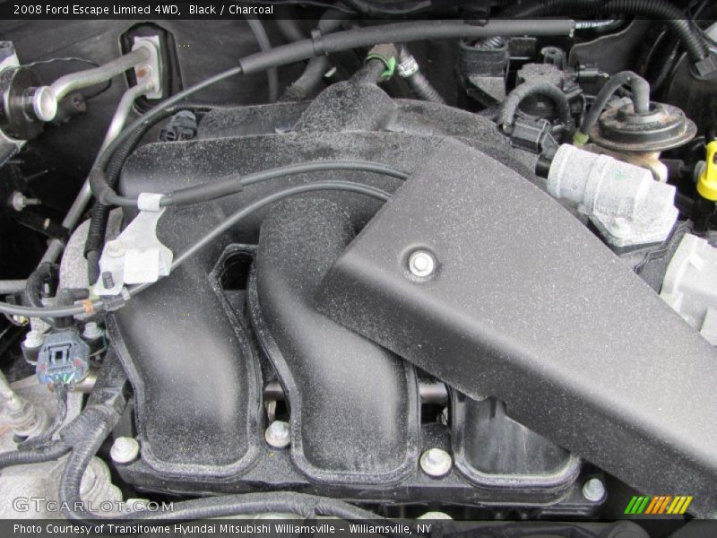 Black / Charcoal 2008 Ford Escape Limited 4WD