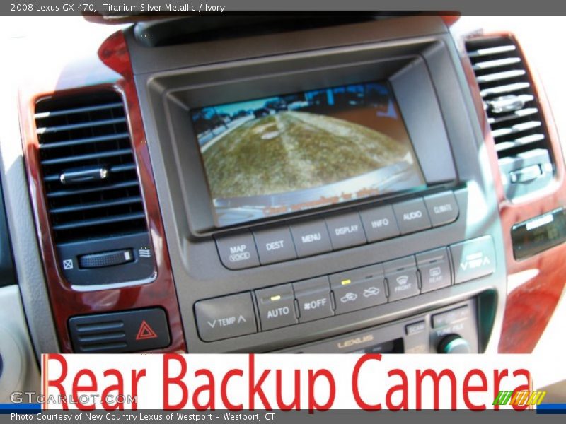 Titanium Silver Metallic / Ivory 2008 Lexus GX 470
