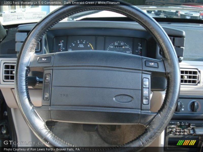  1991 Mustang LX 5.0 Convertible Steering Wheel