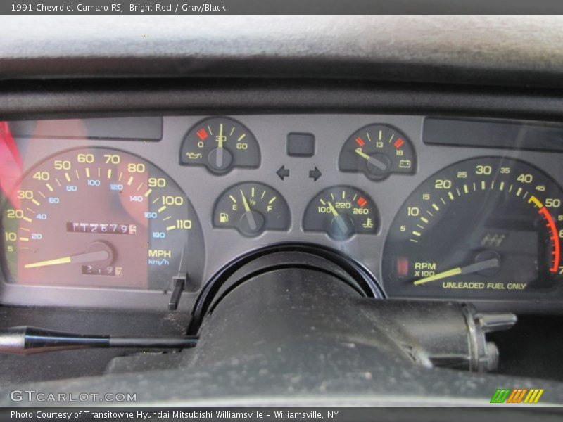  1991 Camaro RS RS Gauges
