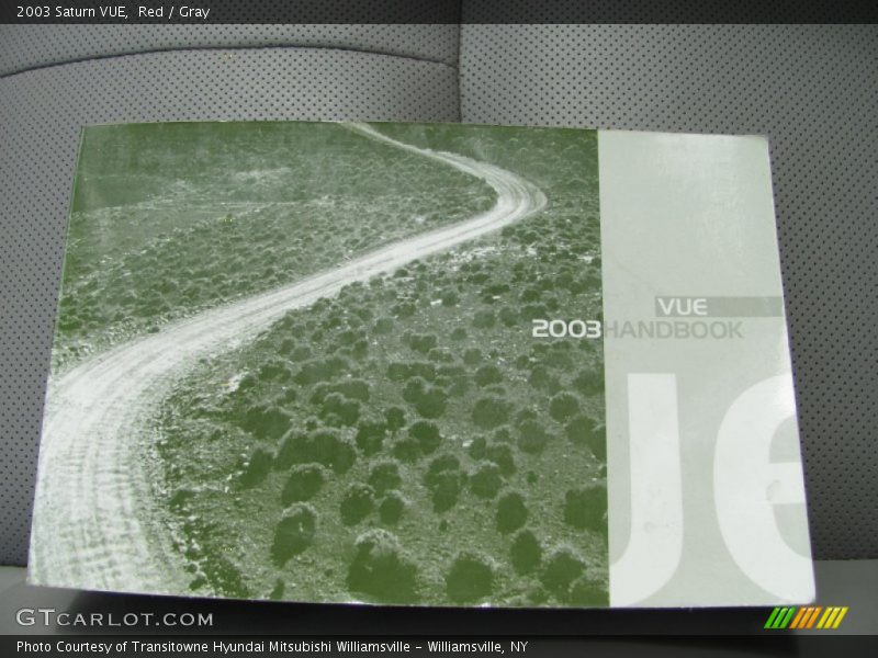 Red / Gray 2003 Saturn VUE