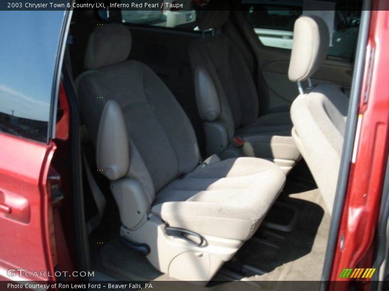 Inferno Red Pearl / Taupe 2003 Chrysler Town & Country LXi