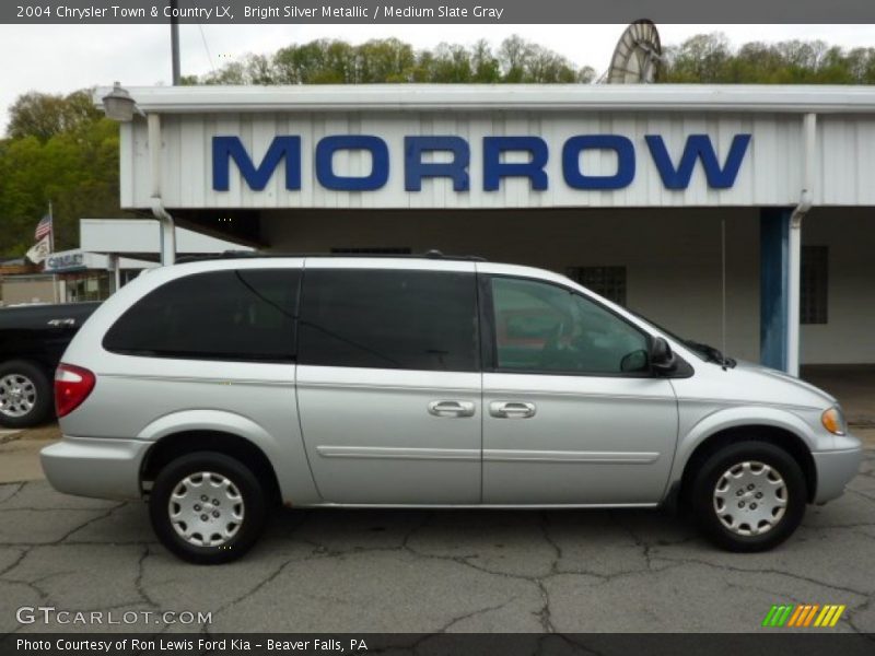 Bright Silver Metallic / Medium Slate Gray 2004 Chrysler Town & Country LX