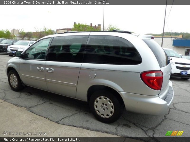 Bright Silver Metallic / Medium Slate Gray 2004 Chrysler Town & Country LX