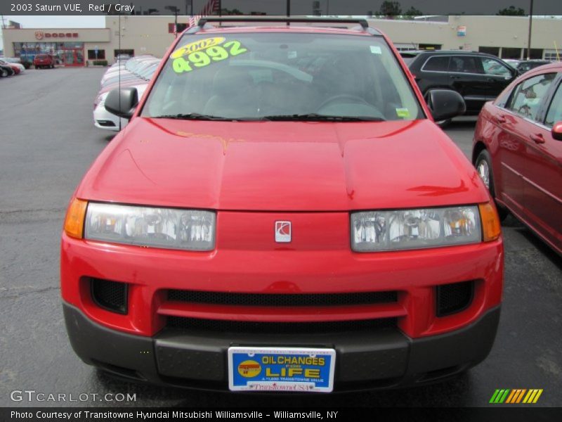Red / Gray 2003 Saturn VUE