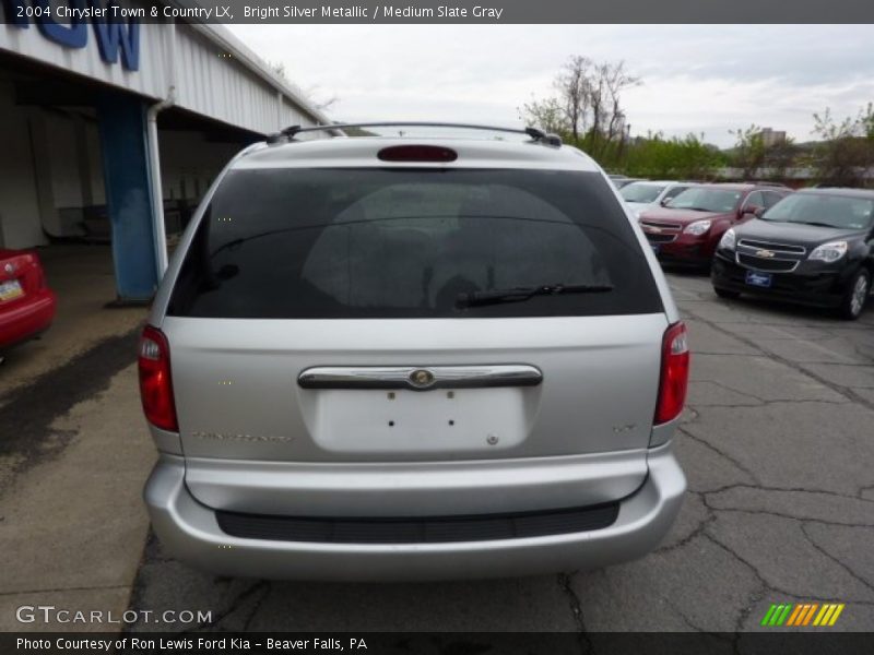 Bright Silver Metallic / Medium Slate Gray 2004 Chrysler Town & Country LX