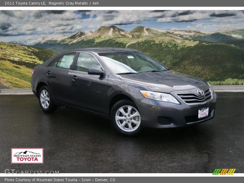 Magnetic Gray Metallic / Ash 2011 Toyota Camry LE