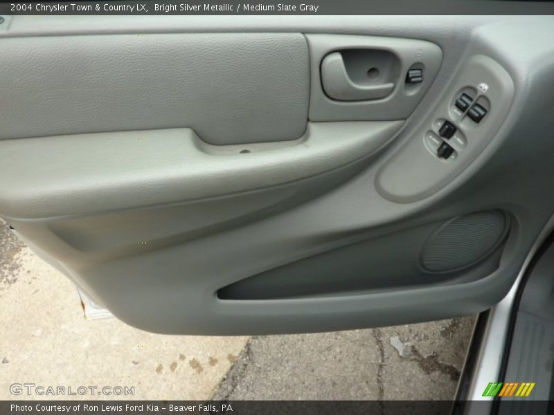 Bright Silver Metallic / Medium Slate Gray 2004 Chrysler Town & Country LX