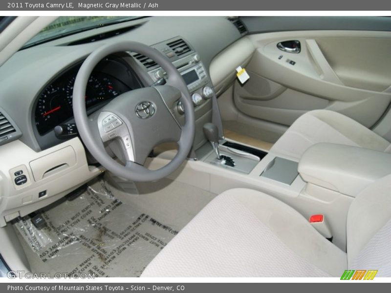 Magnetic Gray Metallic / Ash 2011 Toyota Camry LE