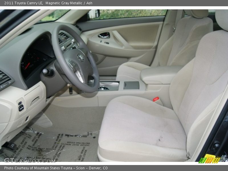 Magnetic Gray Metallic / Ash 2011 Toyota Camry LE