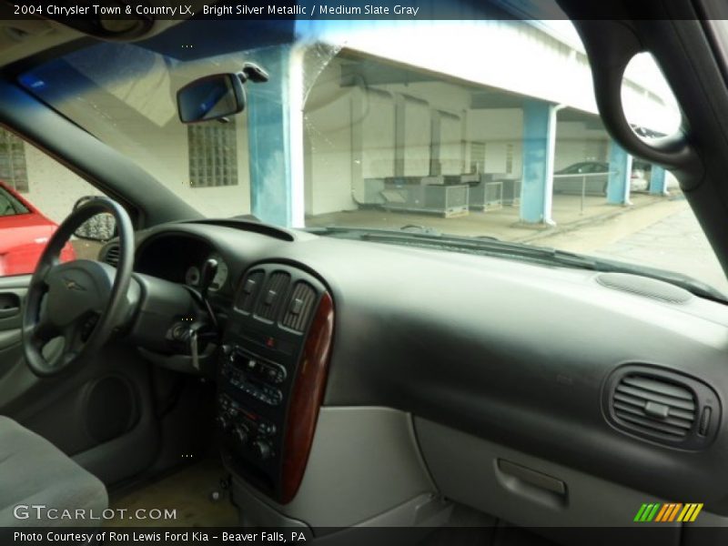 Bright Silver Metallic / Medium Slate Gray 2004 Chrysler Town & Country LX