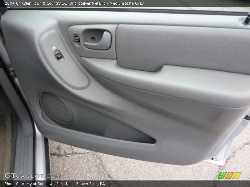 Bright Silver Metallic / Medium Slate Gray 2004 Chrysler Town & Country LX
