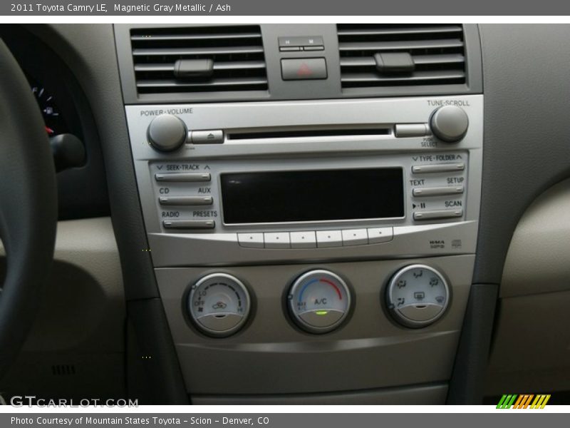 Magnetic Gray Metallic / Ash 2011 Toyota Camry LE