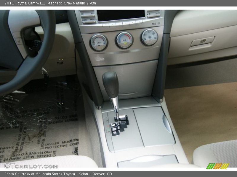 Magnetic Gray Metallic / Ash 2011 Toyota Camry LE