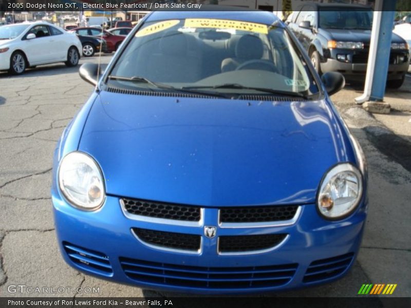 Electric Blue Pearlcoat / Dark Slate Gray 2005 Dodge Neon SXT