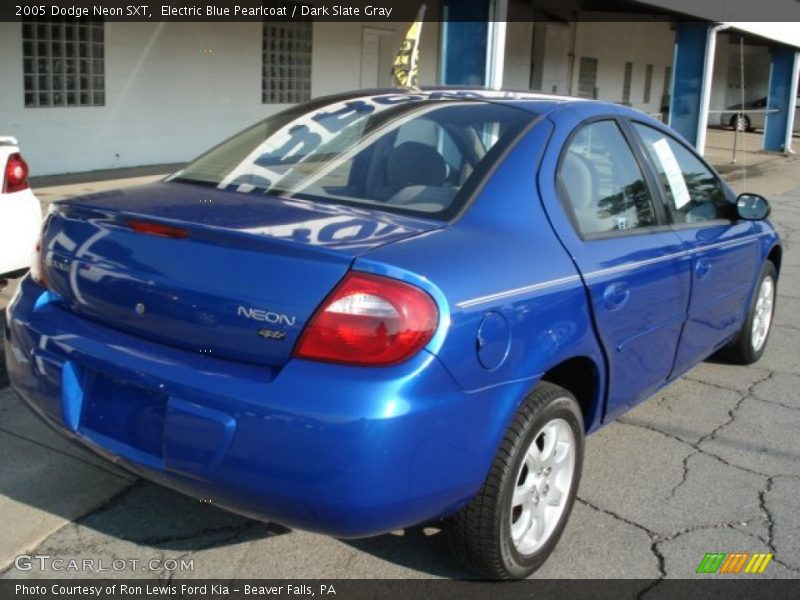 Electric Blue Pearlcoat / Dark Slate Gray 2005 Dodge Neon SXT