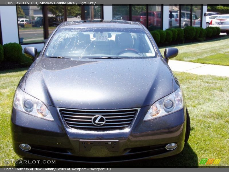 Smokey Granite Mica / Light Gray 2009 Lexus ES 350