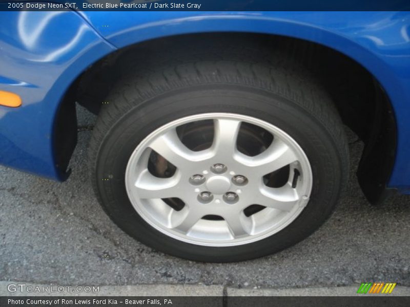 Electric Blue Pearlcoat / Dark Slate Gray 2005 Dodge Neon SXT