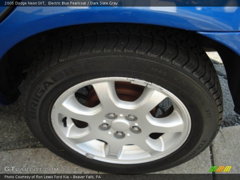 Electric Blue Pearlcoat / Dark Slate Gray 2005 Dodge Neon SXT