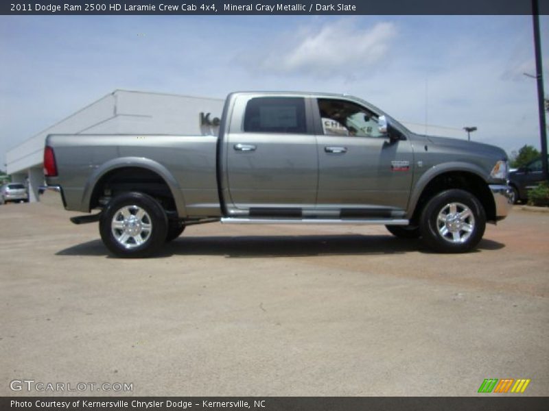 Mineral Gray Metallic / Dark Slate 2011 Dodge Ram 2500 HD Laramie Crew Cab 4x4