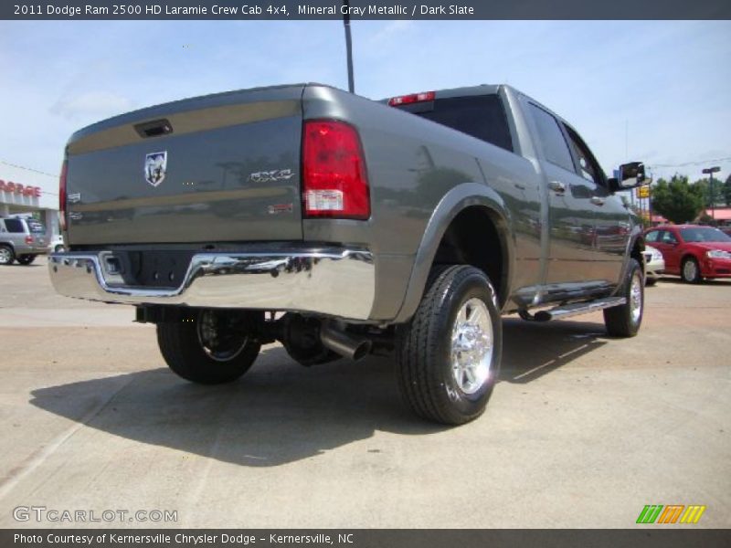 Mineral Gray Metallic / Dark Slate 2011 Dodge Ram 2500 HD Laramie Crew Cab 4x4