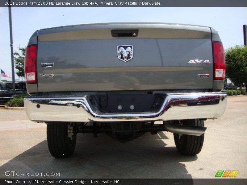 Mineral Gray Metallic / Dark Slate 2011 Dodge Ram 2500 HD Laramie Crew Cab 4x4