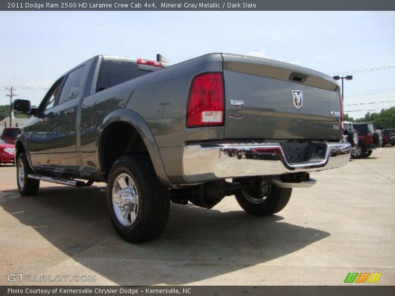 Mineral Gray Metallic / Dark Slate 2011 Dodge Ram 2500 HD Laramie Crew Cab 4x4