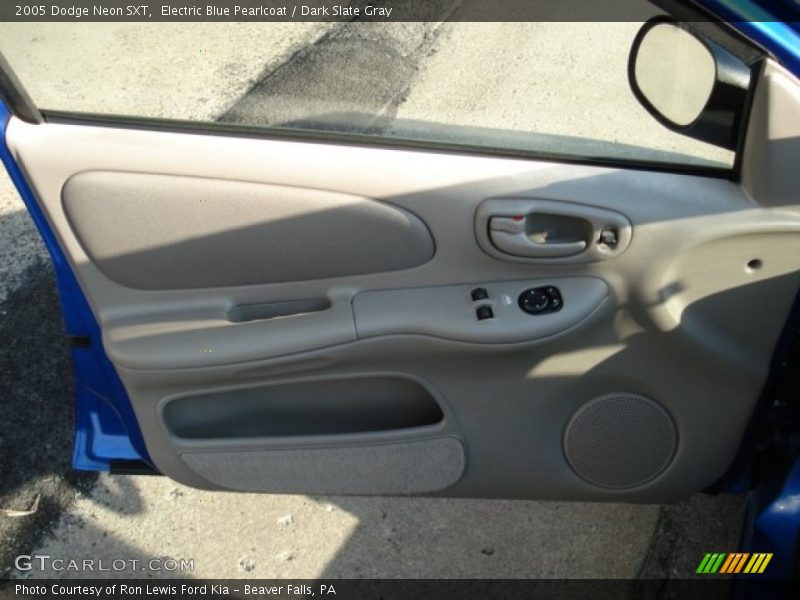 Electric Blue Pearlcoat / Dark Slate Gray 2005 Dodge Neon SXT