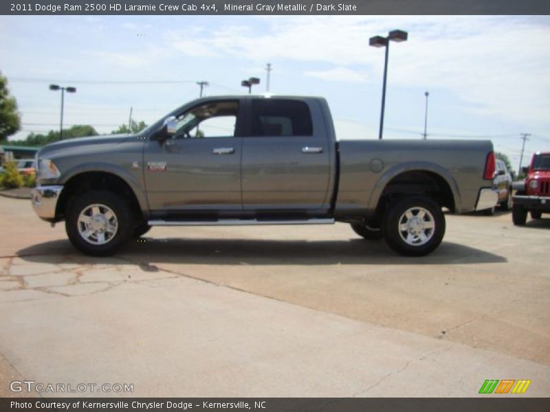 Mineral Gray Metallic / Dark Slate 2011 Dodge Ram 2500 HD Laramie Crew Cab 4x4