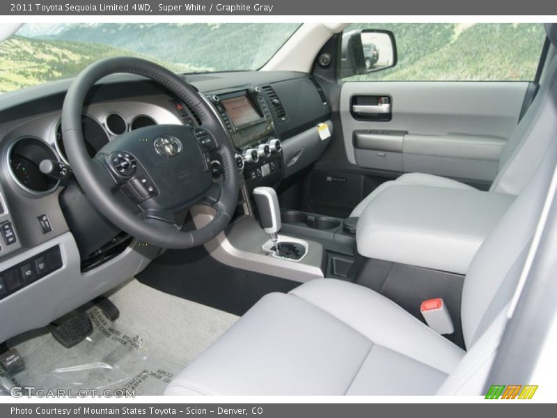  2011 Sequoia Limited 4WD Graphite Gray Interior