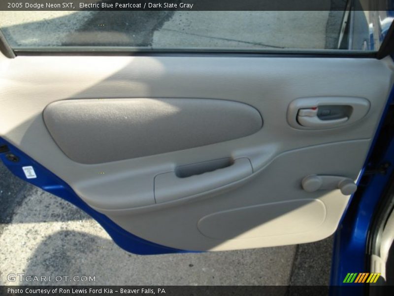 Electric Blue Pearlcoat / Dark Slate Gray 2005 Dodge Neon SXT