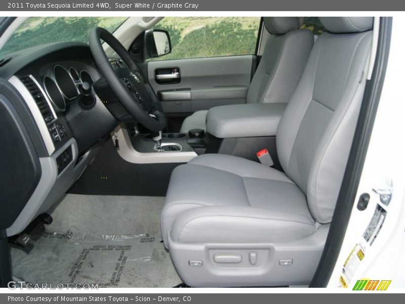  2011 Sequoia Limited 4WD Graphite Gray Interior