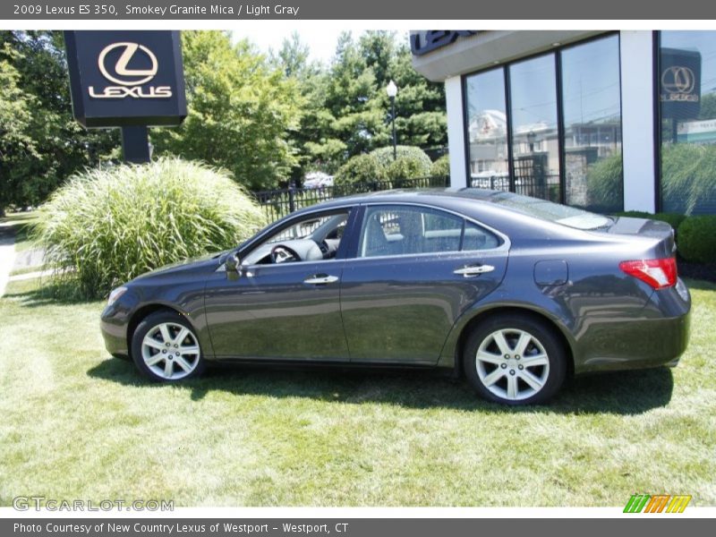 Smokey Granite Mica / Light Gray 2009 Lexus ES 350