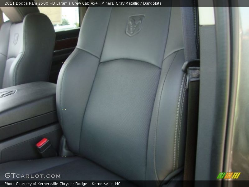 Mineral Gray Metallic / Dark Slate 2011 Dodge Ram 2500 HD Laramie Crew Cab 4x4