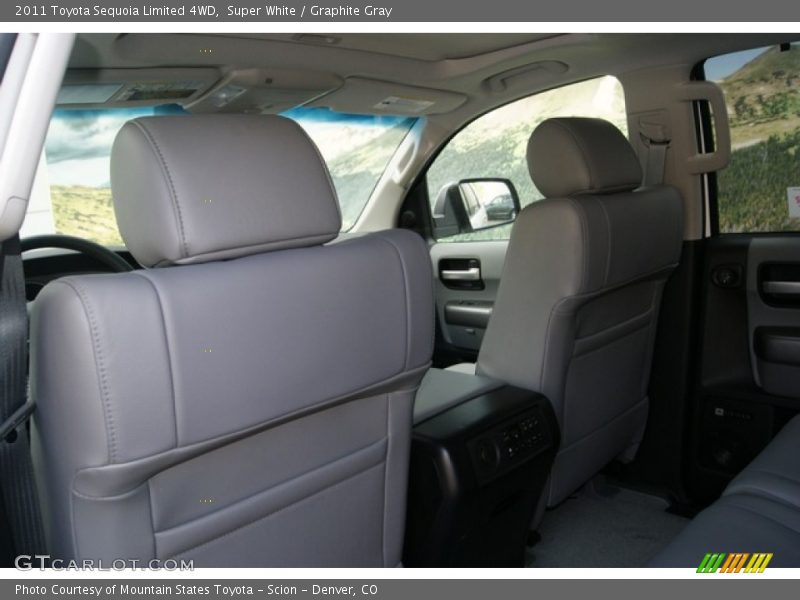 Super White / Graphite Gray 2011 Toyota Sequoia Limited 4WD