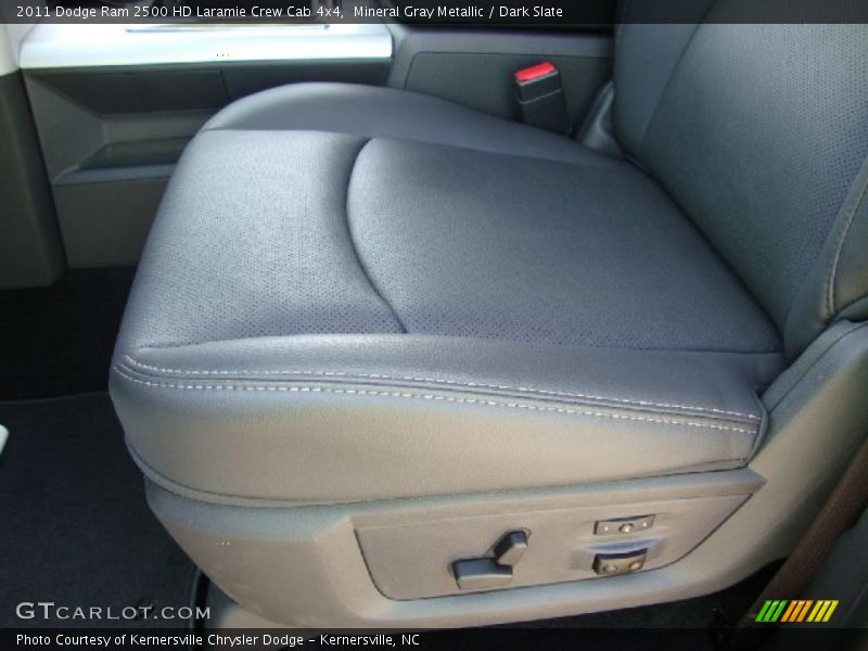 Mineral Gray Metallic / Dark Slate 2011 Dodge Ram 2500 HD Laramie Crew Cab 4x4